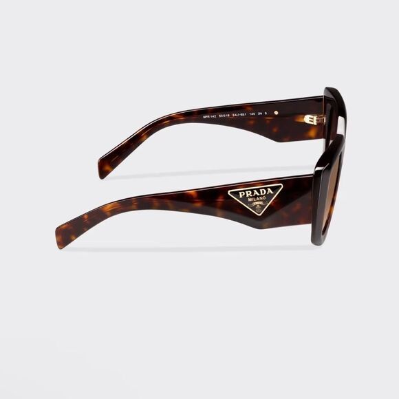 NWT Prada Tortoise Sunglasses with triangle logo - Picture 4 of 11